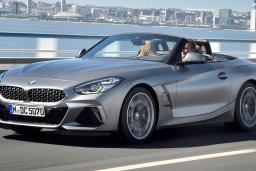 2022 BMW Z4 Front Left Side in Silver